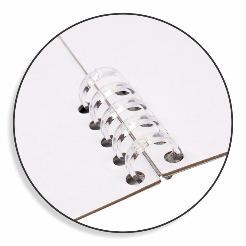 Vở Dash Caro kẹp còng nhựa 2 đầu B5 120 trang 100/76; MS: 809