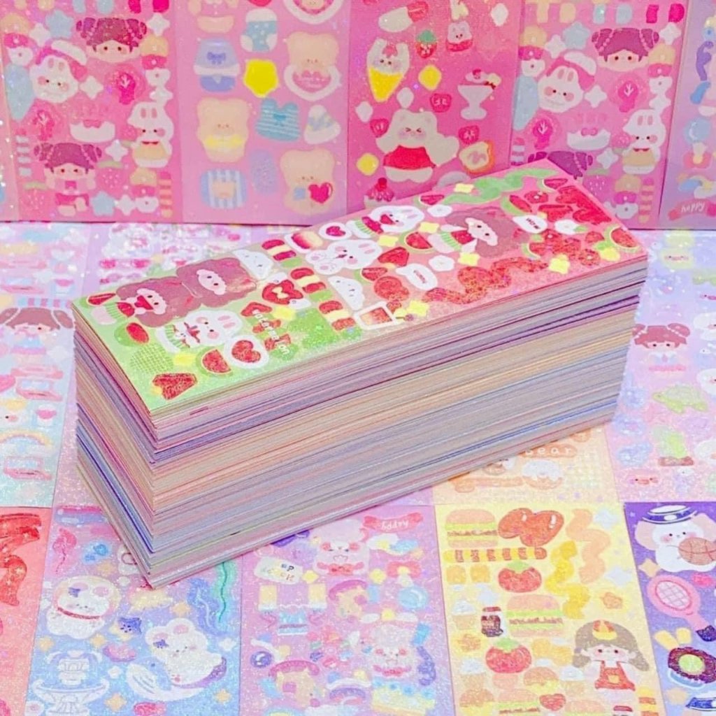 Tichker dán set 100 tờ