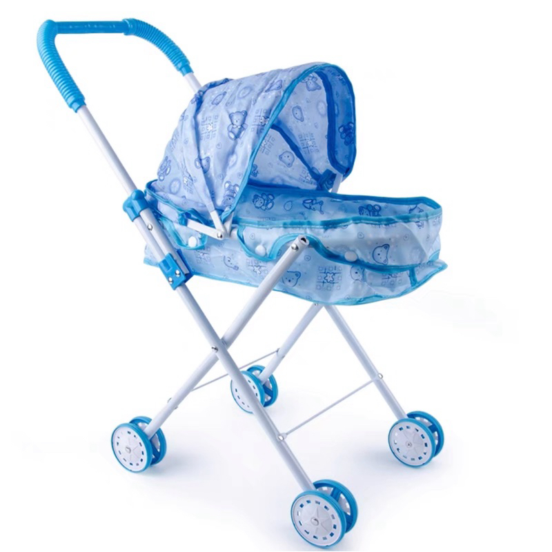 Xe Đẩy cỡ lớn kèm búp bê công chúa Chibi Đồ chơi cho bé gái