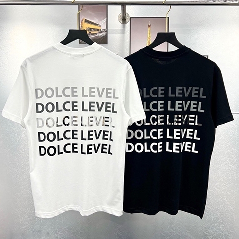 Áo Phông Dolce Lever Tráng Gương phong cách đường phố lên đồ cực chất, Áo Phông Unisex Nam Nữ