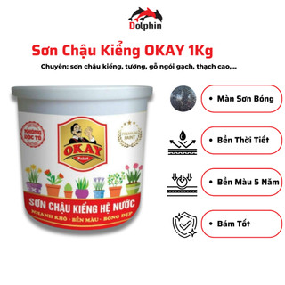 Sơn chậu kiểng okay nước sơn chậu kiểng, sơn chậu cảnh, sơn chậu hệ nước