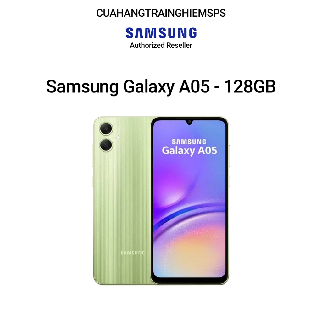 [Mã ELSS44BU giảm 12% tối đa 3TR] Điện Thoại Samsung Galaxy A05 (4GB/128GB)