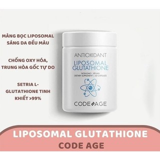 VIÊN UỐNG TRẮNG DA CODEAGE LIPOSOMAL GLUTATHIONE 60 VIÊN