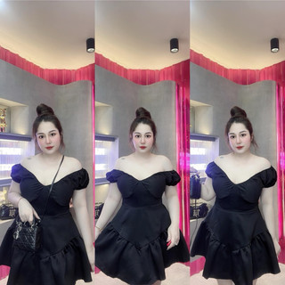 55-90KG ĐẦM CÚP NGỰC ĐUÔI CÁ XINH BIGSIZE VƯƠNG NGỌC HÂN ( KÈM SHORT BẢO HỘ )