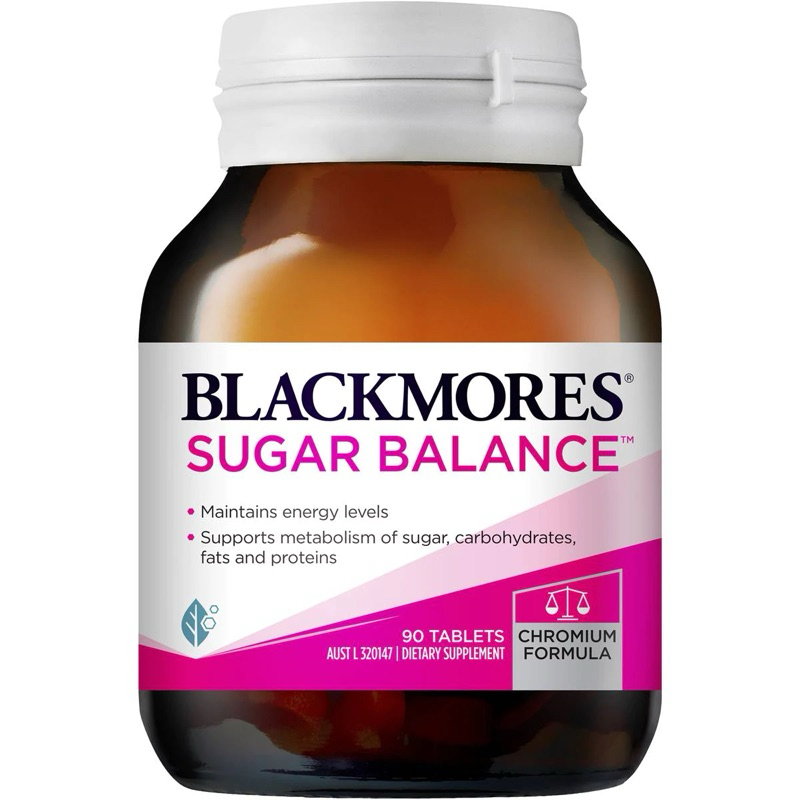 Viên Uống Cân Bằng Đường Huyết Dành Cho Người Tiểu Đường - Blackmores Sugar Balance 90 Viên Úc