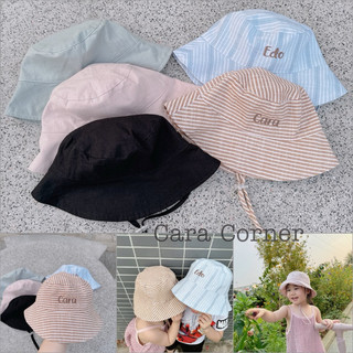 Mũ bucket thêu tên cho bé trai bé gái/ mũ bucket thêu tên cho bé