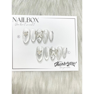 M 13 nailbox thiết kế  mắt mèo kim cương  ovan đính chram cực  xinh
