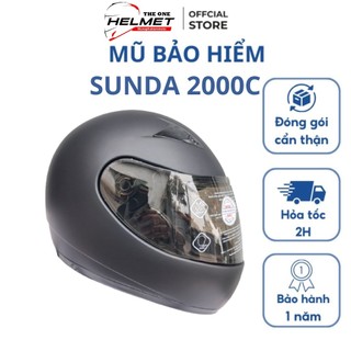 Mũ trùm đầu Sunda 2000c trơn nhiều màu