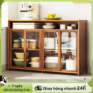 Woodland Kệ Để Đồ Nhà BếP tủ trưng bày kínhTủ Đựng Kệ Để Đồ 3 4 5 Cửa Kệ BếP Đa NăNg Gia Vị Tủ Đựng
