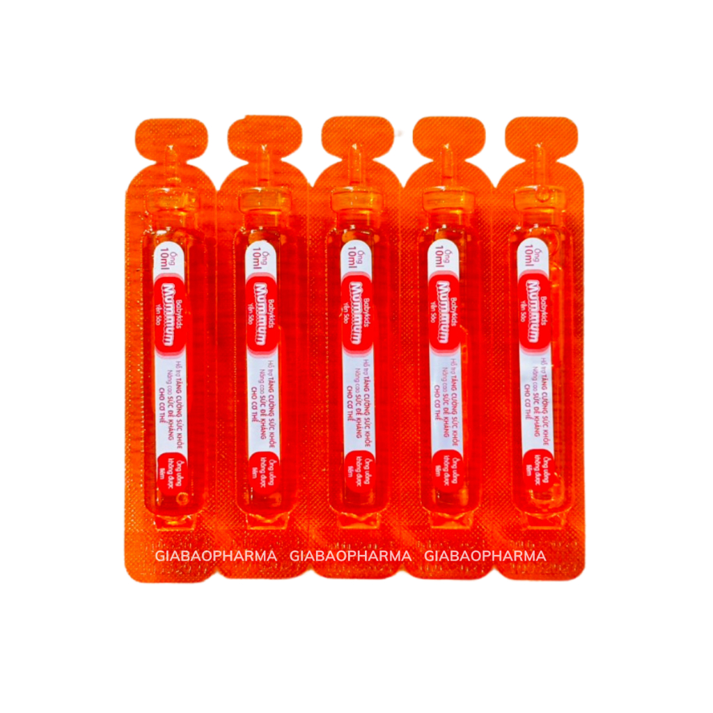 Yến sào babykids mummum hỗ trợ bé ăn ngon (hộp 20 ống)