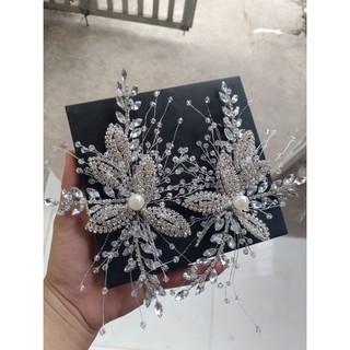 Cài tóc cô dâu xinh