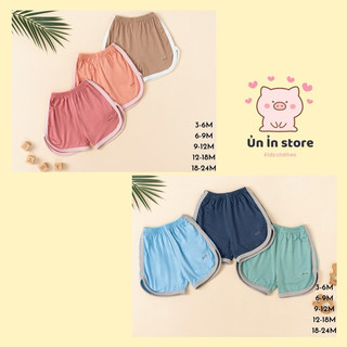 JINRO Set 3 quần đùi cho bé chất liệu cotton tre mềm mại