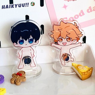 Mô hình standee HAIKYUU!! ver NUDE tượng mica Vua bóng chuyền anime chibi trưng bày