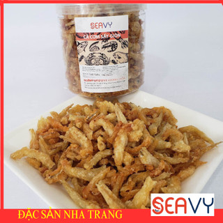 🐟 Seavy Cá Cơm Tẩm Bột Sấy Giòn - Mặn Mặn Giòn Giòn, Hộp 200g 🌊