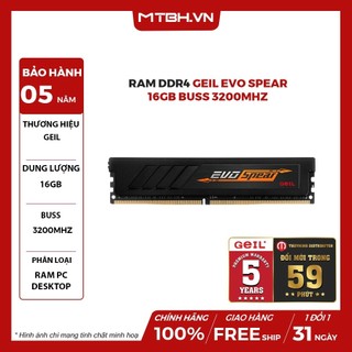 Ram DDR4 16GB Geil Evo Spear 3200
