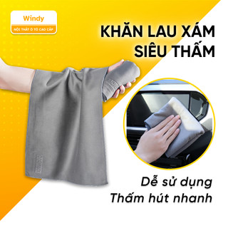 Khăn Lau Xe Chuyên Dụng Siêu Thấm Khăn Lau Bếp Lau Kính Microfiber Cao Cấp Mềm Mịn Thấm Hút