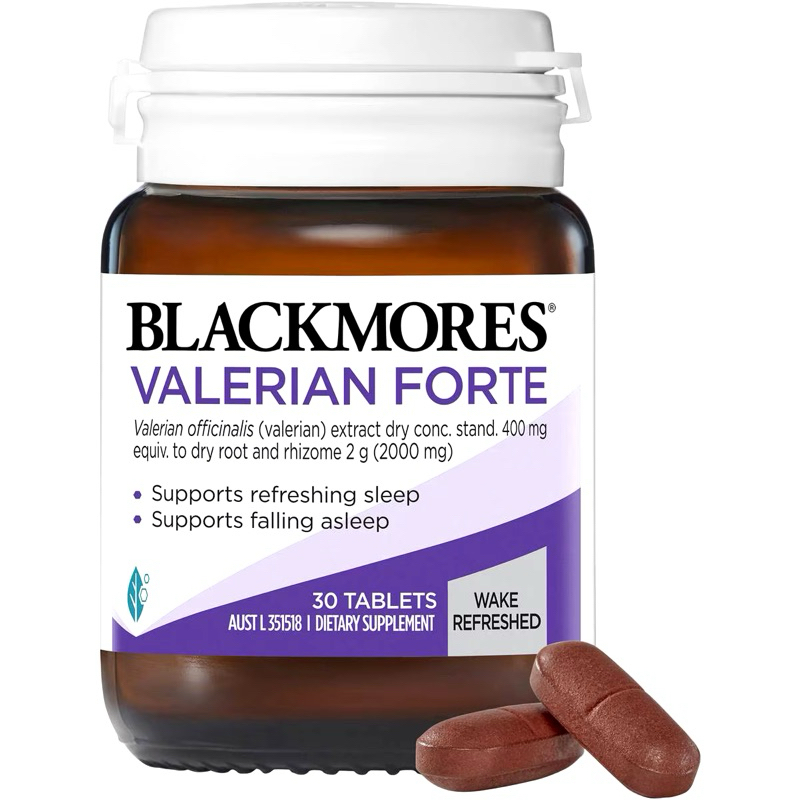 Viên Uống Blackmores Valerian Forte Úc 30 Viên - Hỗ Trợ Giấc Ngủ Ngon, Giảm Căng Thẳng