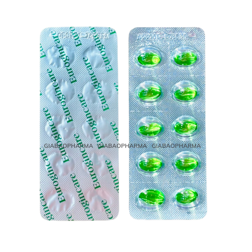 Eurogincare hỗ trợ giảm ho, giảm đờm (hộp 100 viên)