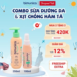 Combo Chống Hăm Dưỡng Ẩm Cao Cấp Cho Bé Sơ Sinh BIMUNICA