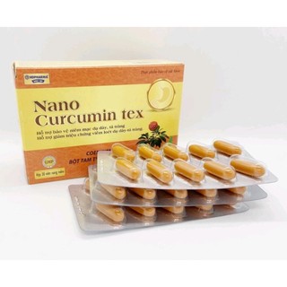 Nano Curcumin Tex viêm loét dạ dày tá tràng, Người viên đau dạ dày, hành tá tràng, trào ngược dạ dày thực quản