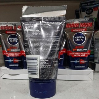 Sữa rửa mặt nivea MEN 100g
