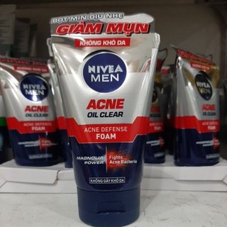 Sữa rửa mặt nivea MEN 100g