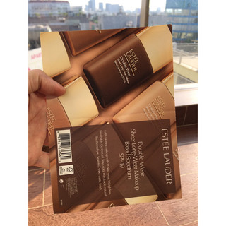 Sample mẫu thử kem nền estee lauder double wear sheer long-wear foundation spf 19
