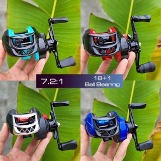 Máy câu cá , máy ngang câu lure giá siêu rẻ cối kim loại, máy câu lure tay trái phải