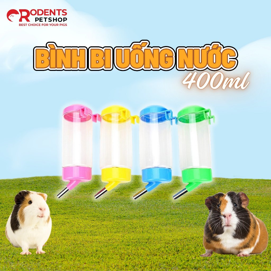 Bình nước chuyên dành cho Thỏ, Bọ Ú 400ml