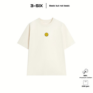 Áo thun unisex premium cotton mặt cười - bs-071