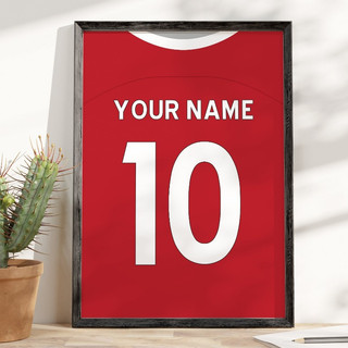 Custom ⭐️ liverpool - in tên số theo yêu cầu - tranh decal dán tường áo đấu