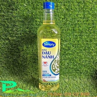 Dầu Đậu Nành Simply chai 1L- Đầu tư cho trái tim