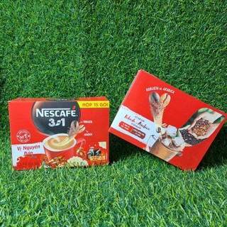 Cà phê hòa tan Nescafé 3in1 - Hộp 240g( 15 gói*16g)