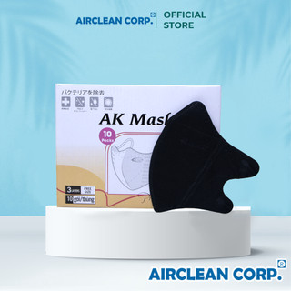 Thùng 100 Chiếc Khẩu Trang 5D AK MASK Màu Đen 3 Lớp Kháng Khuẩn