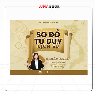 Sách - sơ đồ tư duy lịch sử 12, cô nguyễn hương sen
