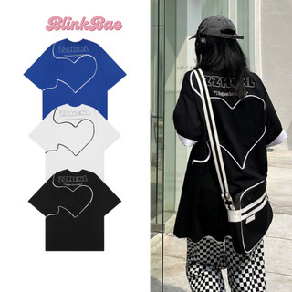 Áo Thun T-shirt Unisex Local Brand BlinkBae In Hoạ Tiết INFINITE HEART Chất Liệu Cotton Co Dãn Cao Cấp Thời Thượng