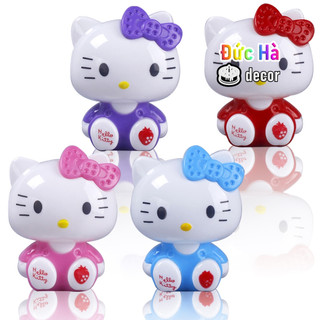 Phụ Kiện Trang Trí Bánh Kem Sinh Nhật Hình Mèo Hello Kitty Dễ Thương