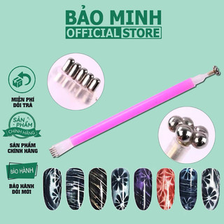 Nam châm tạo hình hoa - Nam châm hút mắt mèo hình bông hoa _ Thanh nam châm tạo hình hoa chuyên dụng