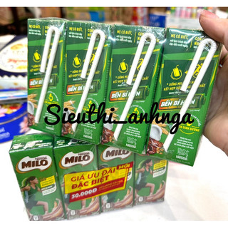 Sữa Lúa Mạch Milo Vỉ 4 hộp x 180ml