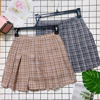 Chân váy tennis caro ngắn dập li