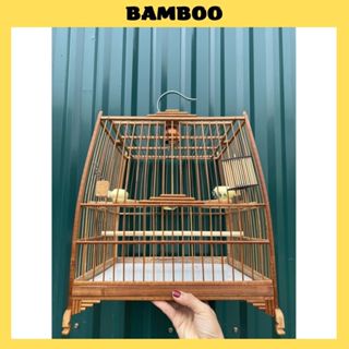 Khung lồng chim chào mào chất liệu trúc tự ráp khung lồng mào form Thái đấu đẹp chắc chăn