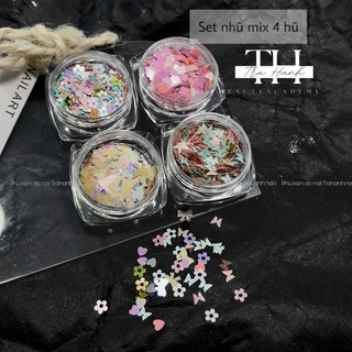 Set nhũ mix 4 hũ như ảnh