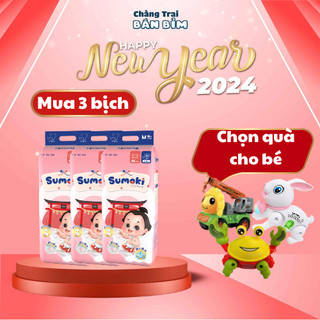  Tã Bỉm Sumoki Nhật Bản siêu thấm, mềm mỏng, chống tràn 2 lớp, đóng ngày đêm, đủ size