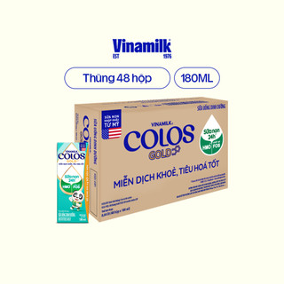 Thùng 48 hộp Sữa non Vinamilk Colos Gold 180ml