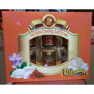 Yến Sào FIDINEST tổ yến chưng Saffron 18% yến (6 lọ x 70ml)