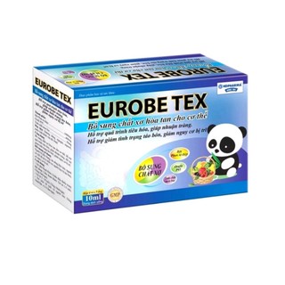 EUROBE TEX hỗ trợ tiêu hóa, bổ sung chất sơ, giảm tình trạng táo bón, giúp nhuận tràng, người đầy bụng, khó tiêu