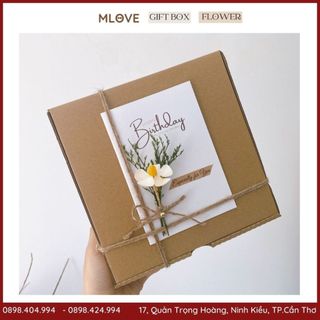 Combo hộp giấy đựng quà - hộp gói quà - hộp gói quà sinh nhật