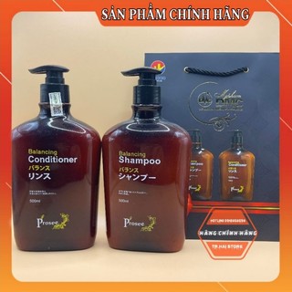   Hàng Chuẩn  Cặp Dầu Gội Prosee Balancing AS14 500ml Mẫu Mới 