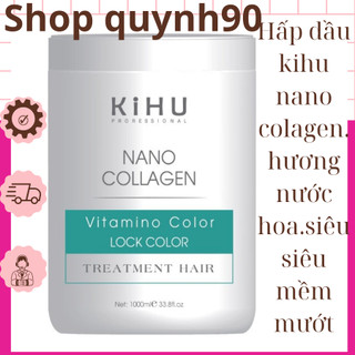 Dầu Hấp KIHU Nano Collagen Siêu Dưỡng 1000ml Nhiều Nước Hoa