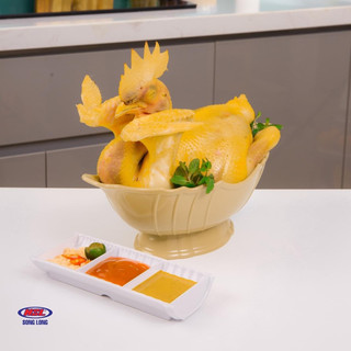 Bát đựng gà thắp hương, bầy hoa quả- 4078-Song Long